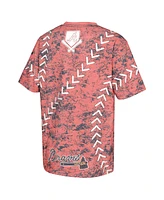 Outerstuff Big Boys and Girls Red Atlanta Braves Slide Score Bold T-Shirt