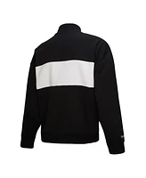Mitchell & Ness Women's Black New York Yankees Quarter-Zip Pullover Top