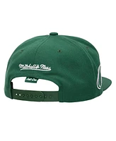 Mitchell & Ness Men's Green Oakland Athletics Just Don x Mlb Lux Script Snapback Hat