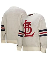 Mitchell & Ness Men's Cream St. Louis Cardinals Retro Pullover Sweater