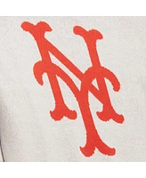 Mitchell & Ness Men's Cream New York Mets Retro Pullover Sweater