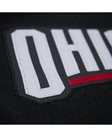 Mitchell & Ness Men's Black Ohio State Buckeyes On The Clock Full-Button Fashion Jersey