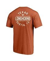 Fanatics Men's Texas Orange Longhorns Big Tall Fast Break 2 Hit T-Shirt