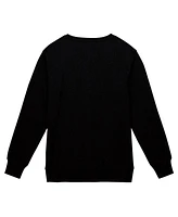 Mitchell & Ness Men's Black Cincinnati Bengals Basic Fleece Pullover Sweatshirt