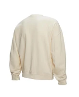 Mitchell & Ness Women's Cream Seattle Kraken Logo 3.0 Pullover Sweatshirt