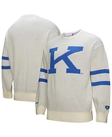 Mitchell & Ness Men's Cream Kentucky Wildcats Retro Pullover Sweater
