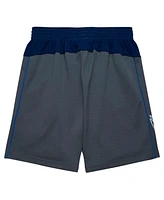 Mitchell & Ness Men's Gray Dallas Mavericks 2003/04 Replica Shorts