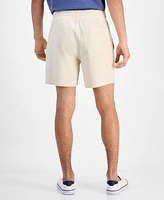 Sun + Stone Men's Chase Regular-Fit 6" Linen Blend Shorts, Exclusively at Macy's