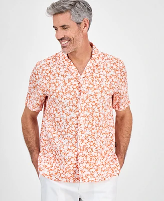 Michael Kors Men's Relaxed-Fit Floral Shirt