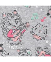 Dreamworks Gabby's Dollhouse Toddler Girls Gabbys Pullover Fleece Sweatshirt and Leggings Outfit Set Toddler|Child