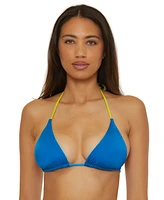 Trina Turk Women's West Palm Reversible Triangle Bikini Top