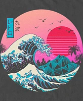 Design By Humans Men's The Great Retro Wave Short Sleeve T-Shirt