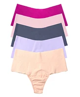 Hanky Panky Women's Breathe Soft Hi-Rise Thong Pack