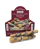 Dental Chew Stick: Beef Collagen Wrapped w/ Fish