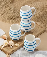 Certified International Dockside 4-Pc. Mugs, Service For 4