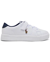 Polo Ralph Lauren Little Kids Sutton Stay-Put Fastening Strap Casual Sneakers from Finish Line