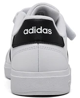 Adidas Little Kids Grand Court 00s Stay-Put Closure Fastening Strap Casual Sneakers from Finish Line