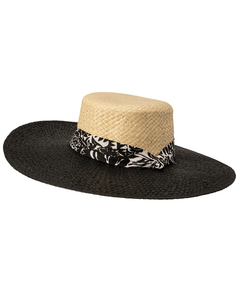 Lauren Ralph Rustic Printed Band Sun Hat