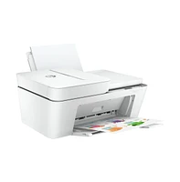 DeskJet 4158e Plus Wireless Color Inkjet Printer Print Scan Copy Mobile Printing 6 Months Instant Ink Home & Office White + Uax 4K Hdmi 2.0 Cable + Cp
