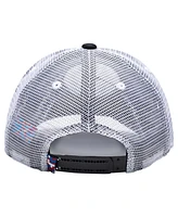 Fan Ink Men's and Women's Black Barcelona Strike One8th Trucker Adjustable Hat