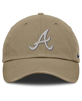 Nike Men's Olive Atlanta Braves Club Adjustable Hat