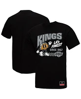 Mitchell & Ness Men's Black Los Angeles Kings Local Food T-Shirt