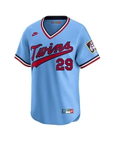 Nike Men's Rod Carew Light Blue Minnesota Twins Throwback Cooperstown Collection Limited Jersey