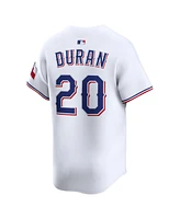 Nike Men's Ezequiel Duran White Texas Rangers Alternate Limited Player Jersey