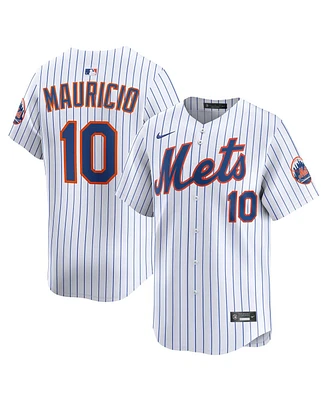 Nike Men's Ronny Mauricio White New York Mets Alternate Limited Player Jersey