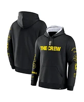 Fanatics Men's Black Columbus Crew Penalty Kick Legacy Pullover Hoodie
