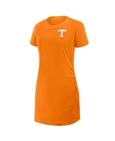Fanatics Women's Tennessee Orange Volunteers Relaxed Fit Drape T-Shirt Dress