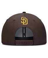 Nike Men's Brown San Diego Padres Rise Gaberdine Adjustable Hat