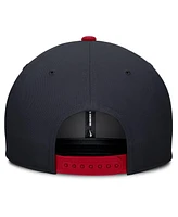 Nike Men's Navy/Red Atlanta Braves Pro Performance Snapback Hat