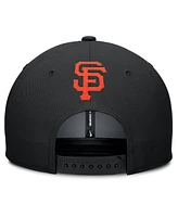 Nike Men's Gray/Black San Francisco Giants Pro Performance Snapback Hat
