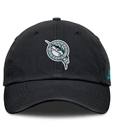 Nike Women's Black Florida Marlins Cooperstown Collection Club Adjustable Hat