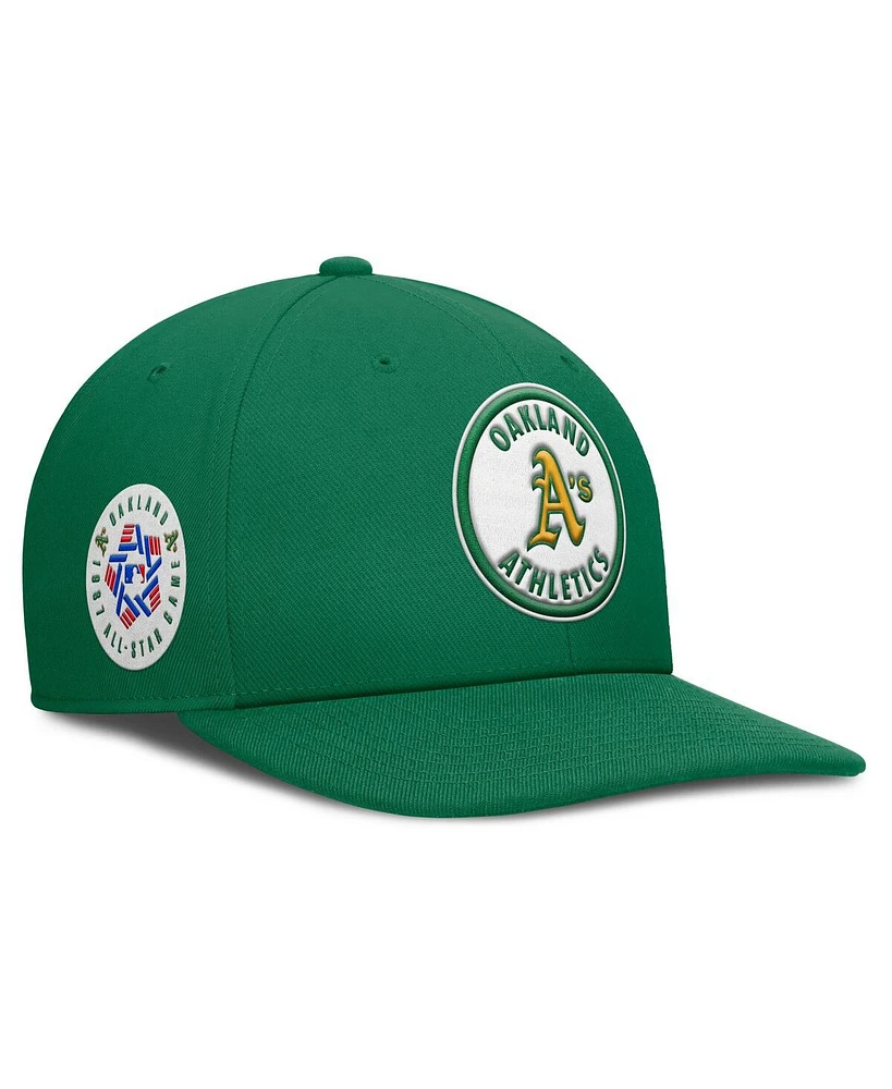Nike Men's Green Athletics Pro Performance Snapback Hat