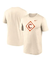 Nike Men's Cream Clemson Tigers Legend Baseball Icon Performance T-Shirt
