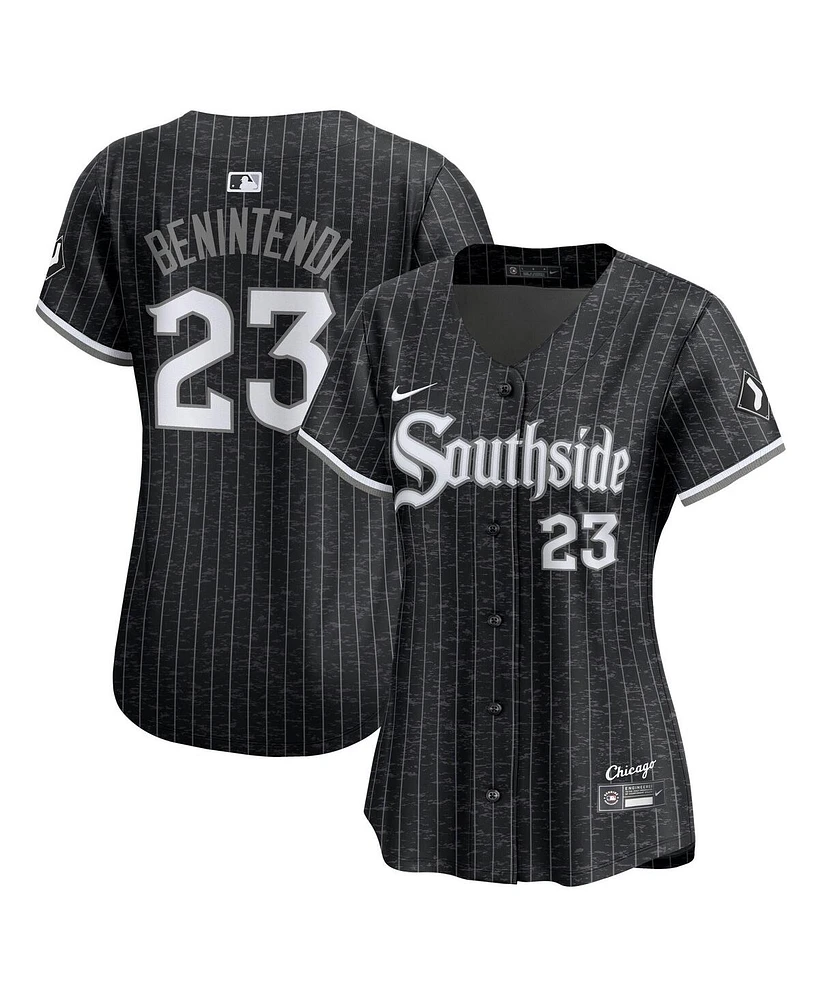 Nike Women's Andrew Benintendi Black Chicago White Sox 2025 City Connect Limited Jersey