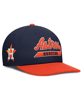 Nike Men's Navy/Orange Houston Astros Pro Performance Snapback Hat