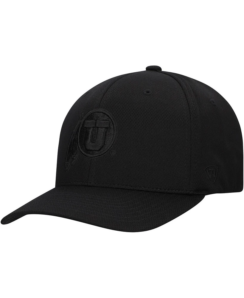 Top of the World Men's Black Utah Utes Reflex Hat