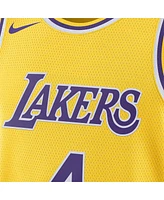 Nike Men's and Women's Dalton Knecht Gold Los Angeles Lakers Swingman Jersey