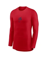 Nike Men's Red Chicago White Sox Raglan Performance Long Sleeve T-Shirt