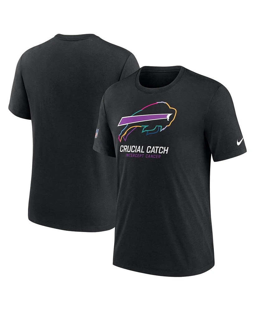 Nike Men's Black Buffalo Bills 2024 Nfl Crucial Catch T-Shirt