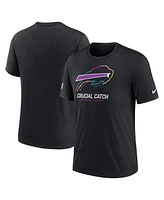 Nike Men's Black Buffalo Bills 2024 Nfl Crucial Catch T-Shirt