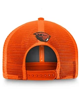 Top of the World Men's Black/Orange Oregon State Beavers Origin Trucker Adjustable Hat