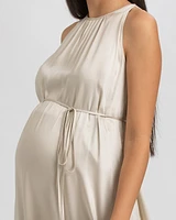 Pietro Brunelli Maternity Sleeveless Satin-Touch Special Occasions Clarissa Dress