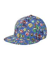 Super Mario Men's Bros Characters & Items All-Over Print