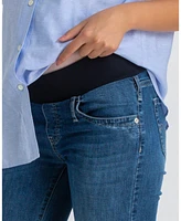 Pietro Brunelli Maternity Graduated Flare Jeans
