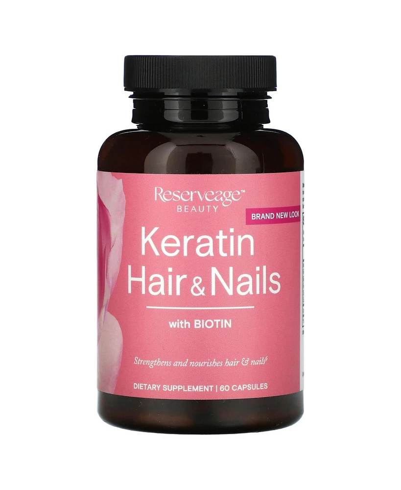 Reserveage Beauty Keratin Hair & Nails With Biotin