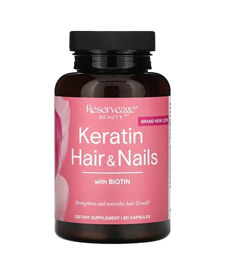 Reserveage Beauty Keratin Hair & Nails With Biotin